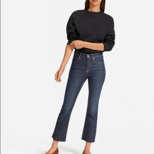 Everlane Kick Crop High Rise Jeans